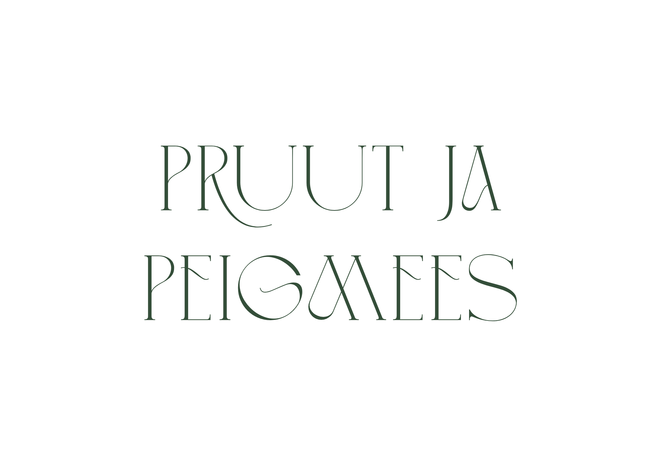Näidised elegantsetest Serif-ja-Sans-Serif stiilis fontidest ehk kirjatüüpidest, mida saab kasutada pulmakutsete kujundamisel.