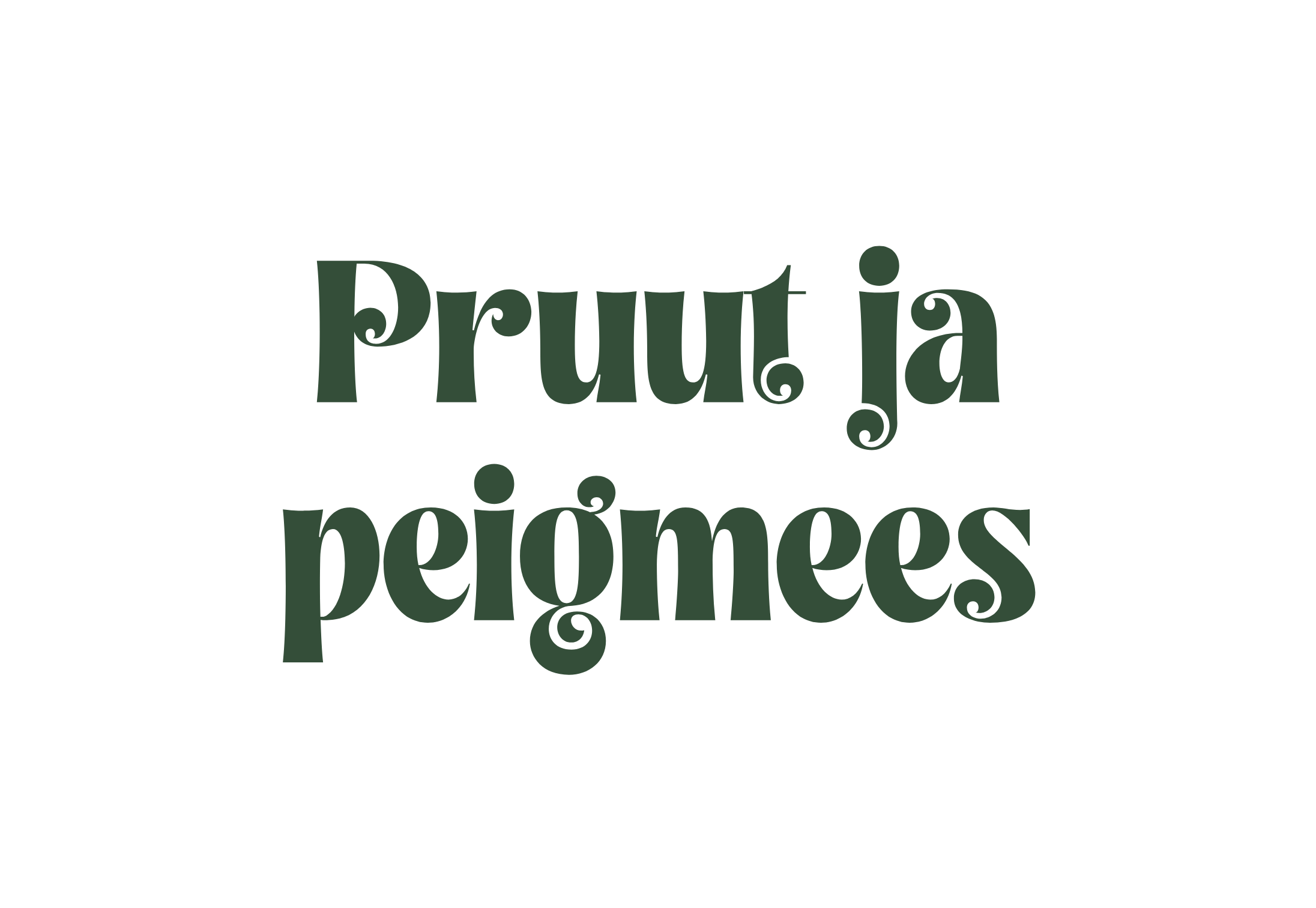 Näidised elegantsetest Serif-ja-Sans-Serif stiilis fontidest ehk kirjatüüpidest, mida saab kasutada pulmakutsete kujundamisel.