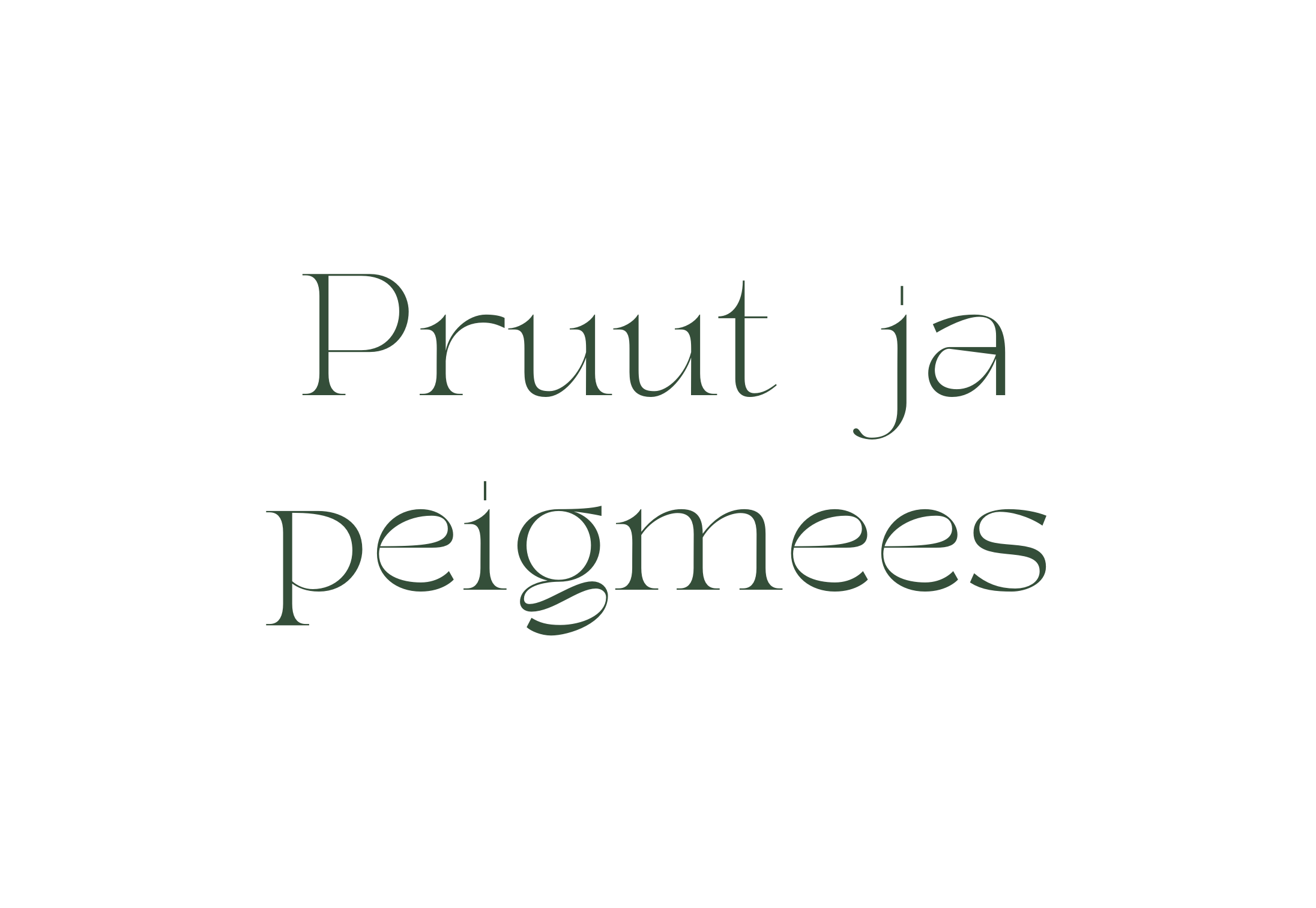 Näidised elegantsetest Serif-ja-Sans-Serif stiilis fontidest ehk kirjatüüpidest, mida saab kasutada pulmakutsete kujundamisel.